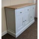  SHOWROOM CLEARANCE ITEM - Corndell Chichester & Henley Large Sideboard - Ivory Shade