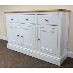  SHOWROOM CLEARANCE ITEM - Corndell Chichester & Henley Large Sideboard - Ivory Shade