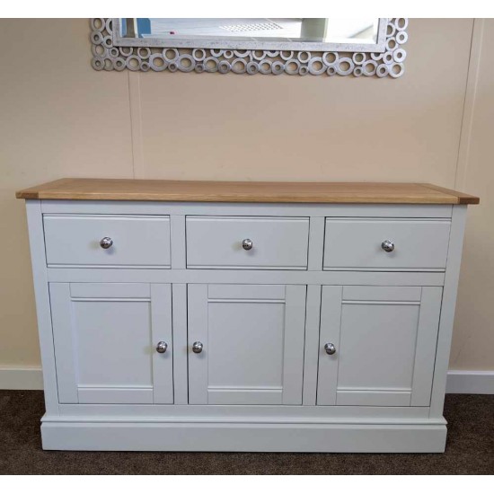  SHOWROOM CLEARANCE ITEM - Corndell Chichester & Henley Large Sideboard - Ivory Shade