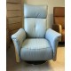  SHOWROOM CLEARANCE ITEM - Ercol Furniture Ginosa Swivel Recliner Chair in Leather