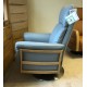  SHOWROOM CLEARANCE ITEM - Ercol Furniture Ginosa Swivel Recliner Chair in Leather