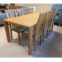  SHOWROOM CLEARANCE ITEM - Ercol Furniture Bosco Medium Extending Dining Table with six dining chairs