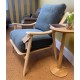  SHOWROOM CLEARANCE ITEM - Ercol Furniture Marino Chair in E813 with Clear Matt finish