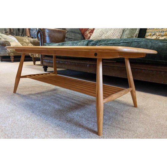  SHOWROOM CLEARANCE ITEM - Ercol Furniture 7459 Coffee Table - LT Light Finish 