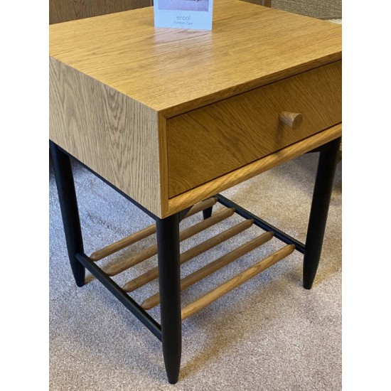 SHOWROOM CLEARANCE ITEM - Ercol 4183 Monza 1 Drawer Bedside Cabinet - LAST ONE LEFT !!!