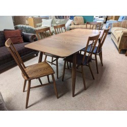  SHOWROOM CLEARANCE ITEM - Ercol Furniture Fairmile Dining Table & Chairs 