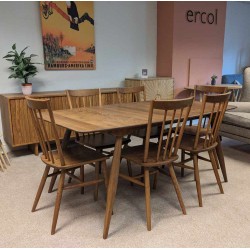  SHOWROOM CLEARANCE ITEM - Ercol Furniture Fairmile Dining Table & Chairs 