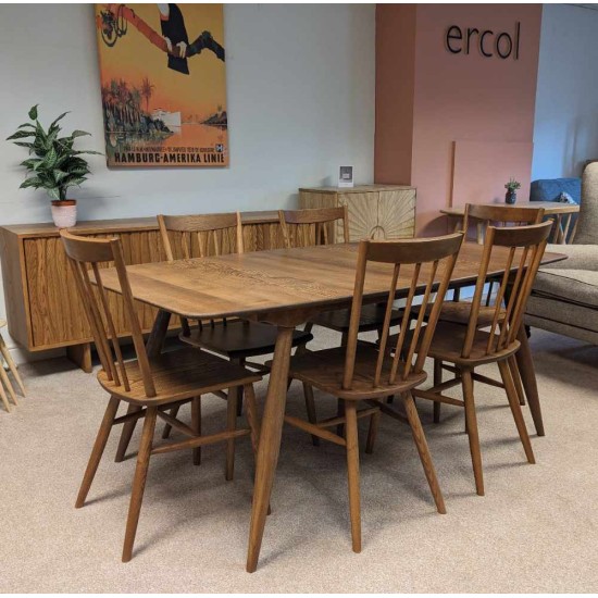  SHOWROOM CLEARANCE ITEM - Ercol Furniture Fairmile Dining Table & Chairs 