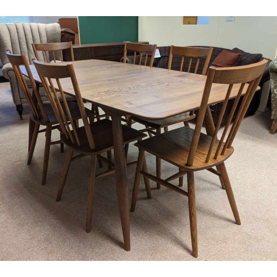  SHOWROOM CLEARANCE ITEM - Ercol Furniture Fairmile Dining Table & Chairs 