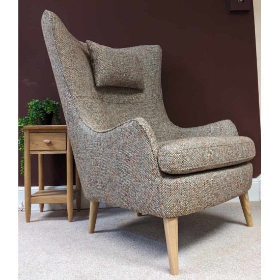  SHOWROOM CLEARANCE ITEM - Ercol Furniture Hug Chair & Stool