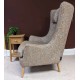  SHOWROOM CLEARANCE ITEM - Ercol Furniture Hug Chair & Stool