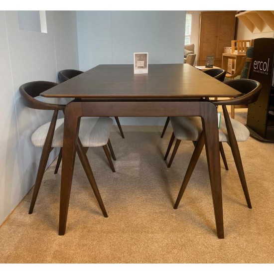  SHOWROOM CLEARANCE ITEM - Ercol Furniture Lugo Medium Dining Table with 4 Chairs