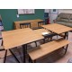  SHOWROOM CLEARANCE ITEM - Ercol Furniture Monza Dining Table with Chairs & Bench