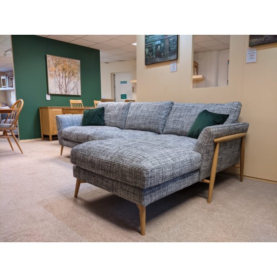  SHOWROOM CLEARANCE ITEM - Ercol Furniture Forli Chaise Sofa - RHF