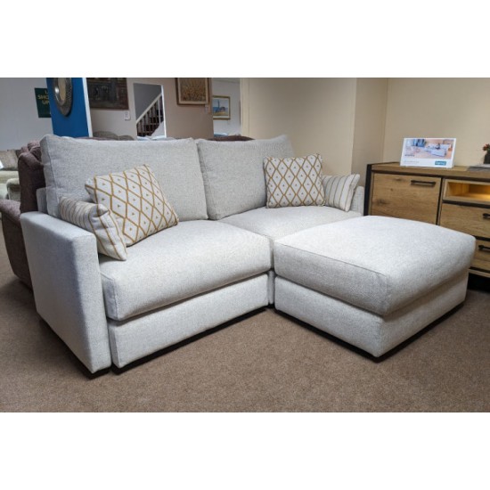  SHOWROOM CLEARANCE ITEM - Fama Hector Sofa & Stool