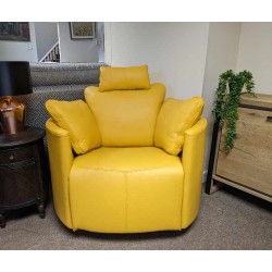  SHOWROOM CLEARANCE ITEM - Fama Moonrise Swivel Relax Recliner Chair