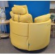  SHOWROOM CLEARANCE ITEM - Fama Moonrise Swivel Relax Recliner Chair