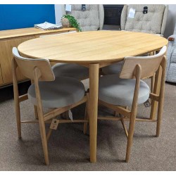  SHOWROOM CLEARANCE ITEM - G Plan Cabinet Collection Winchester Oval Dining Set