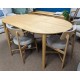  SHOWROOM CLEARANCE ITEM - G Plan Cabinet Collection Winchester Oval Dining Set