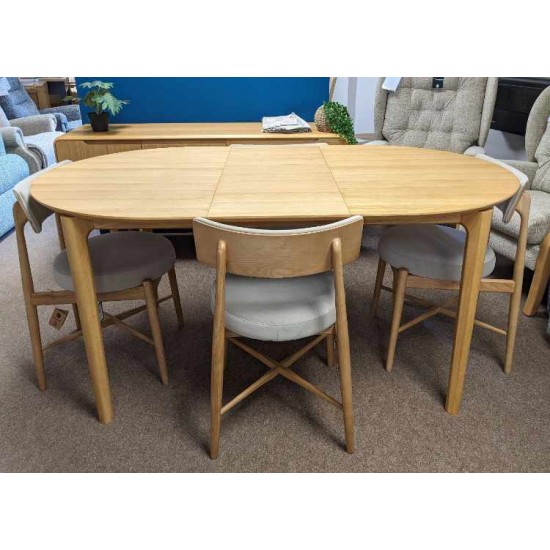  SHOWROOM CLEARANCE ITEM - G Plan Cabinet Collection Winchester Oval Dining Set