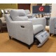  SHOWROOM CLEARANCE ITEM - G Plan Austen Suite - Large Sofa and Chair both with Power Footplate