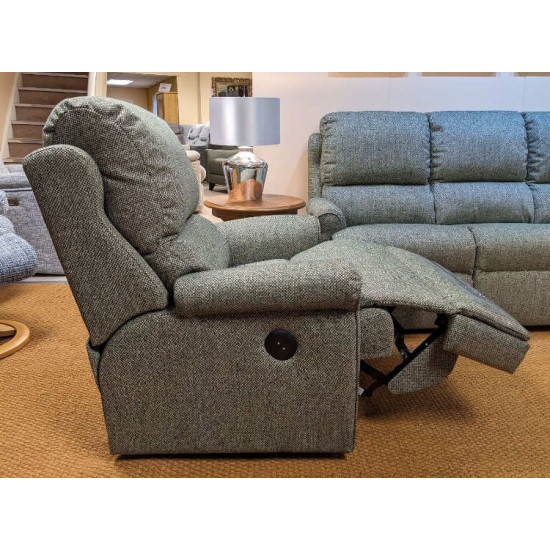  SHOWROOM CLEARANCE ITEM - G Plan Lingfield 3 Seater Sofa & Power Recliner