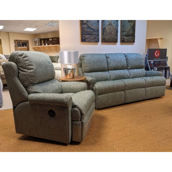  SHOWROOM CLEARANCE ITEM - G Plan Lingfield 3 Seater Sofa & Power Recliner