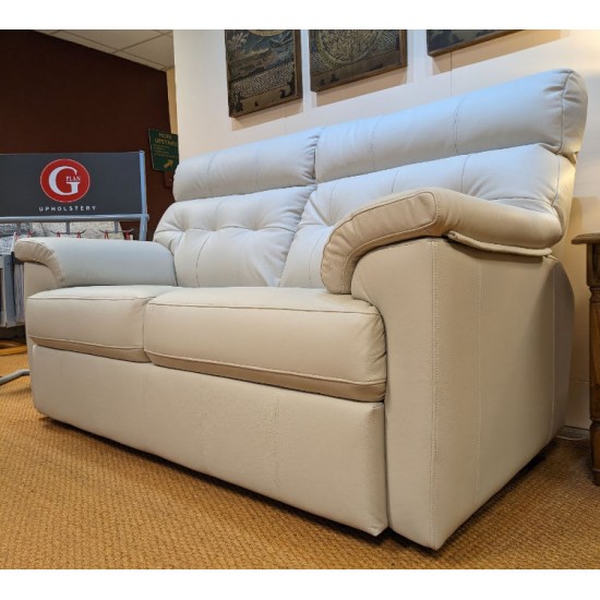  SHOWROOM CLEARANCE ITEM - G Plan Laurie 2 Seater Sofa with a Powered Recliner Chair. 