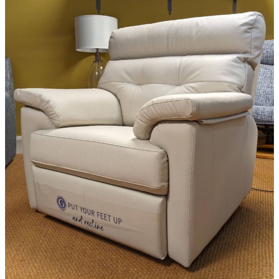  SHOWROOM CLEARANCE ITEM - G Plan Laurie 2 Seater Sofa with a Powered Recliner Chair. 