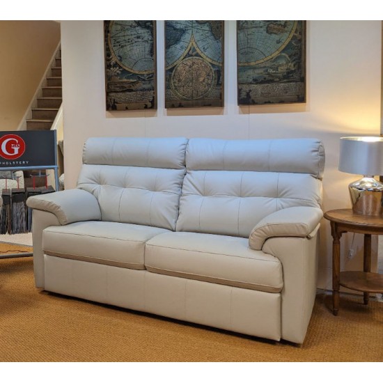  SHOWROOM CLEARANCE ITEM - G Plan Laurie 2 Seater Sofa with a Powered Recliner Chair. 