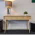  SHOWROOM CLEARANCE ITEM - Gallery Direct Milano Console Table with 2 Drawers