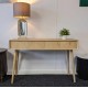  SHOWROOM CLEARANCE ITEM - Gallery Direct Milano Console Table with 2 Drawers