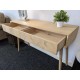  SHOWROOM CLEARANCE ITEM - Gallery Direct Milano Console Table with 2 Drawers