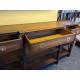  SHOWROOM CLEARANCE ITEM - Laura Ashley Balmoral 3 Drawer Triple Console Table in Chestnut shade