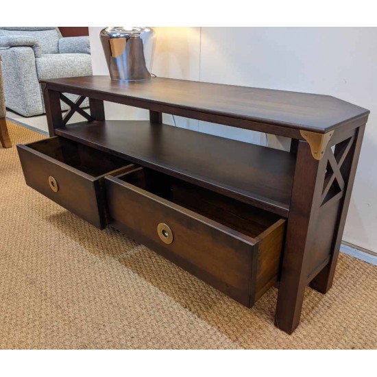  SHOWROOM CLEARANCE ITEM - Laura Ashley Balmoral Corner TV Unit