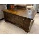  SHOWROOM CLEARANCE ITEM - Laura Ashley Garrat 9 Drawer Coffee Table - Dark Chestnut finish 