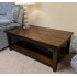  SHOWROOM CLEARANCE ITEM - Laura Ashley Garrat Rectangular Coffee Table - Chestnut Finish