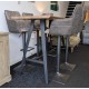  SHOWROOM CLEARANCE ITEM - Shankar Bar Table & 4 Bar Stools - Ideal for Kitchen Diners