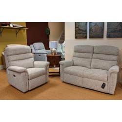  SHOWROOM CLEARANCE ITEM - Sherborne Comfi-Sit 2 Seater Sofa and Power Recliner Chair