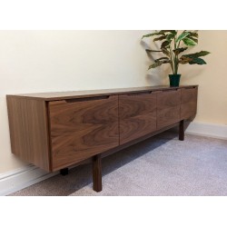  SHOWROOM CLEARANCE ITEM - Skovby SM305 TV Lowboard - Walnut Lacquered Finish 