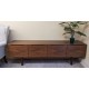  SHOWROOM CLEARANCE ITEM - Skovby SM305 TV Lowboard - Walnut Lacquered Finish 