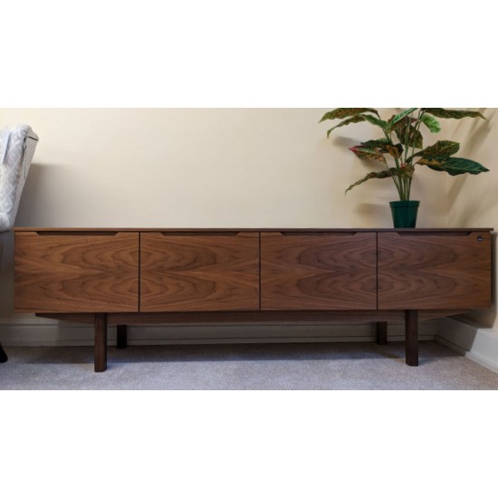  SHOWROOM CLEARANCE ITEM - Skovby SM305 TV Lowboard - Walnut Lacquered Finish 