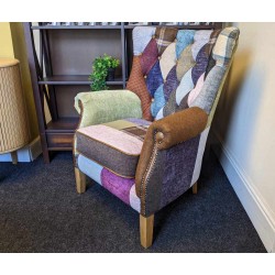  SHOWROOM CLEARANCE ITEM - Vintage Sofa Company Barnard Patchwork Chair