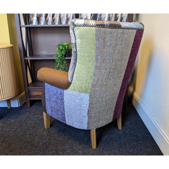  SHOWROOM CLEARANCE ITEM - Vintage Sofa Company Barnard Patchwork Chair