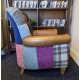  SHOWROOM CLEARANCE ITEM - Vintage Sofa Company Gotham Harlequin Chair