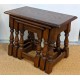  SHOWROOM CLEARANCE ITEM - Old Charm Wood Bros 1494 Nest of Tables