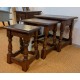  SHOWROOM CLEARANCE ITEM - Old Charm Wood Bros 1494 Nest of Tables