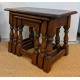  SHOWROOM CLEARANCE ITEM - Old Charm Wood Bros 1494 Nest of Tables