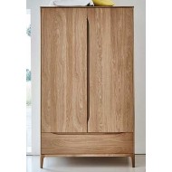 Ercol Rimini 3286 2 door wardrobe - IN STOCK AND AVAILABLE WITH FREE DELIVERY