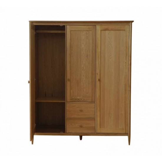 Ercol Teramo 2687 3 Door Wardrobe